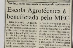 Jornal de Santa Catarina de 08 de maio de 1995.