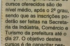 Jornal de Santa Catarina de 15 de agosto de 1997.