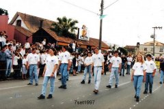 Desfile cívico 1997.